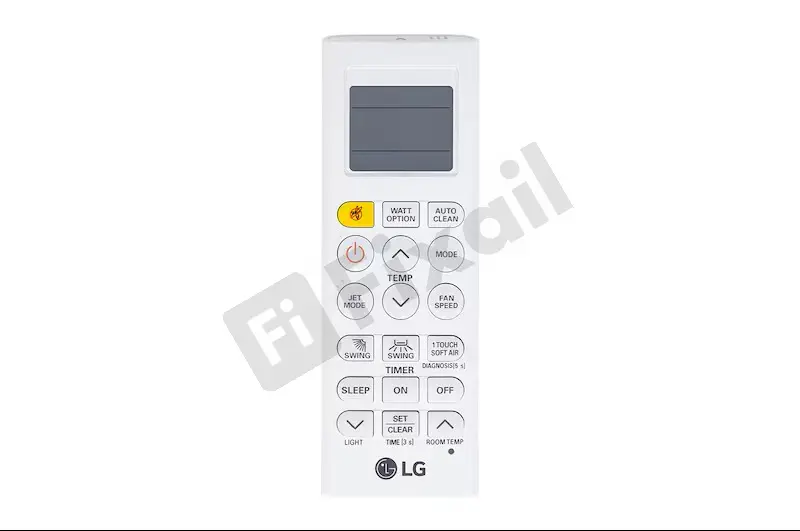 LG Air Conditioner Wall Air Conditioner Remote Controller (include Holder)